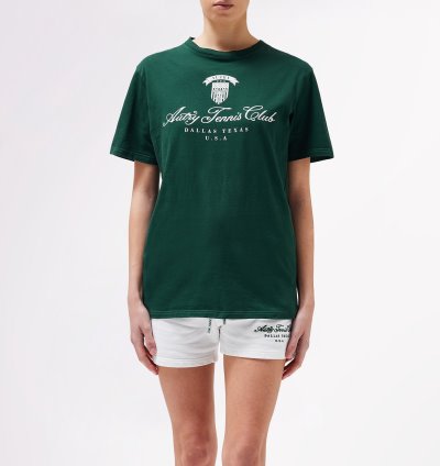 Camiseta Autry Tenis Club Mujer Verde | VJRBOGA