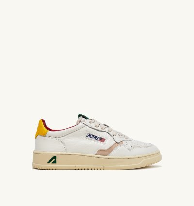 Zapatillas Autry Medalist Low Hombre Blancas Multicolor | NDJML1F