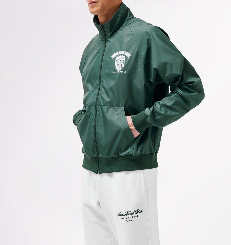 Chaquetas Autry Tenis Club Hombre Verde | QDZO1IQ