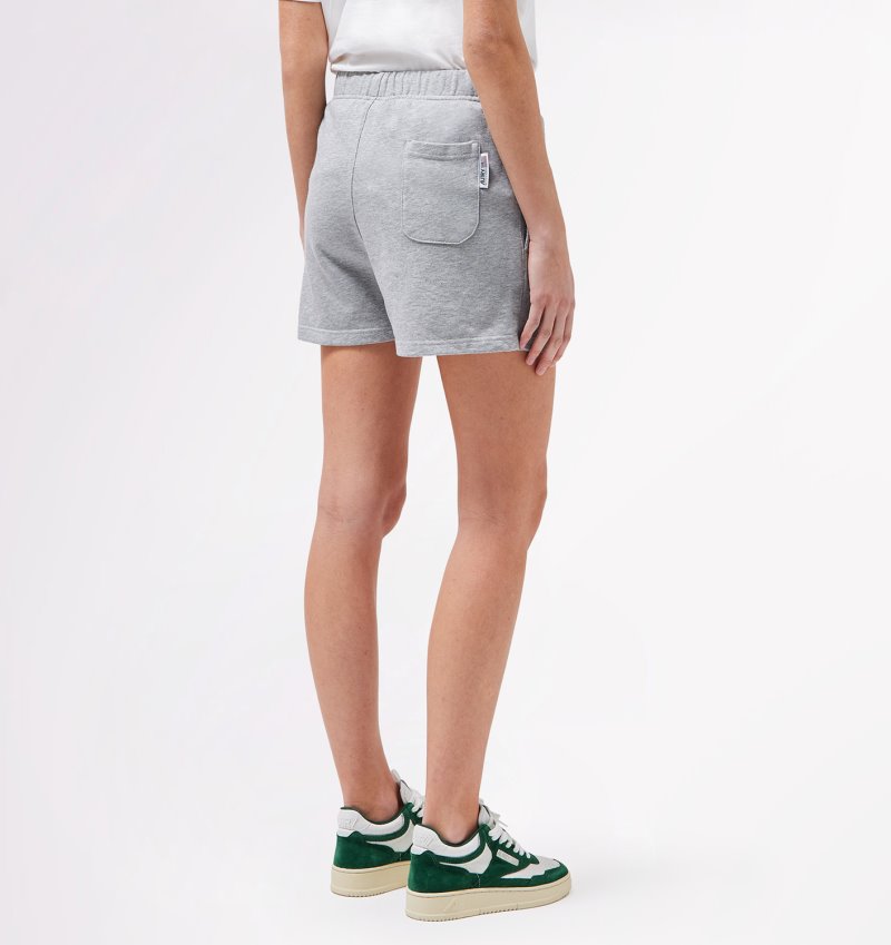 Pantalones Cortos Autry Tenis Club Mujer Gris | 7PY763Z