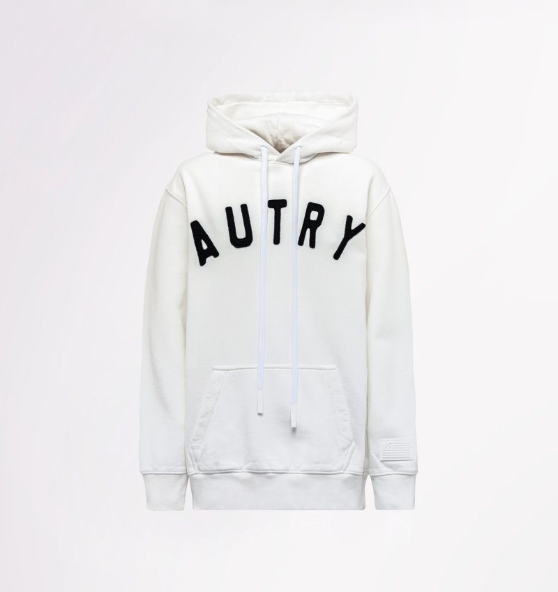 Sudaderas Autry Encapuchado Mujer Blancas | 8EUQA11