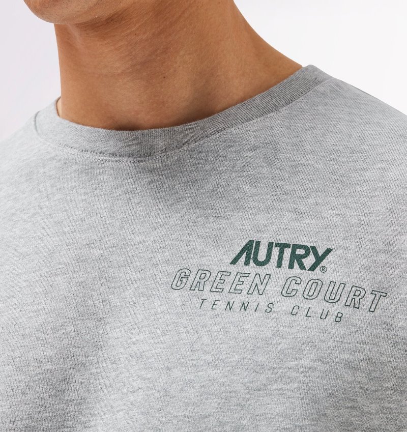 Sudaderas Autry Tenis Club Court Hombre Gris | 9VDIQIC