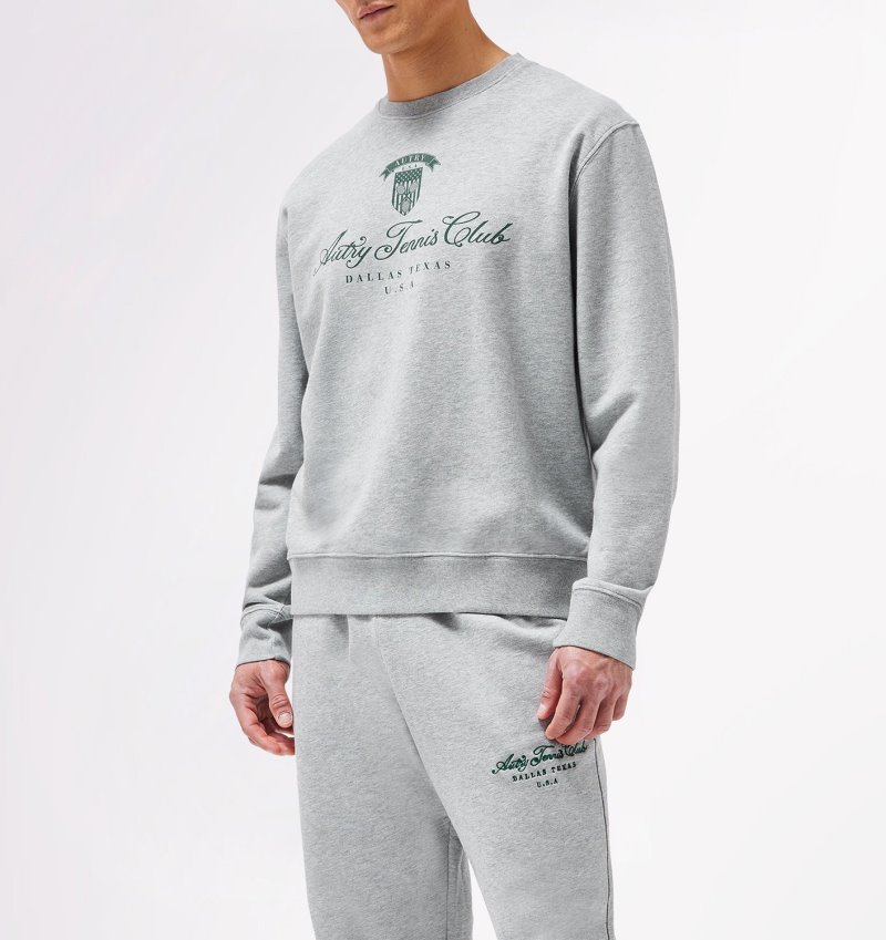 Sudaderas Autry Tenis Club Hombre Gris | AKMB483