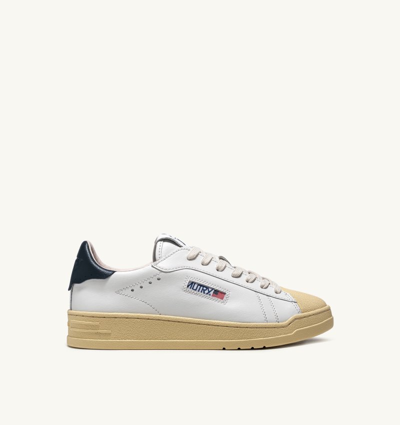 Zapatillas Autry Bob Lutz Low Hombre Blancas Azules | OYFVCF7