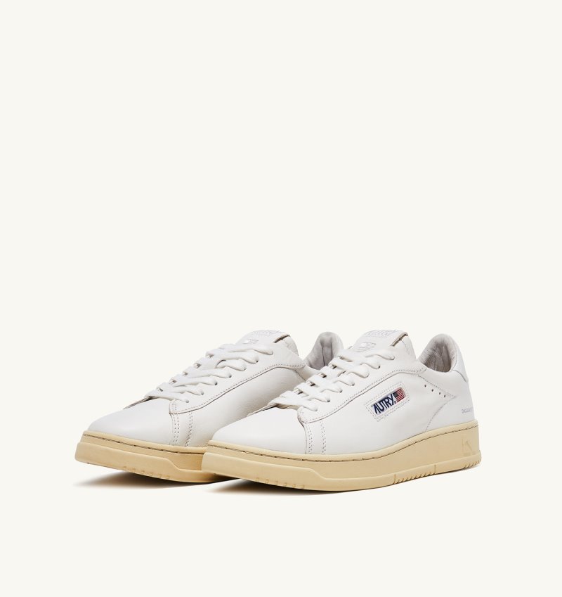 Zapatillas Autry Dallas Low Hombre Blancas | ZWKHFCH