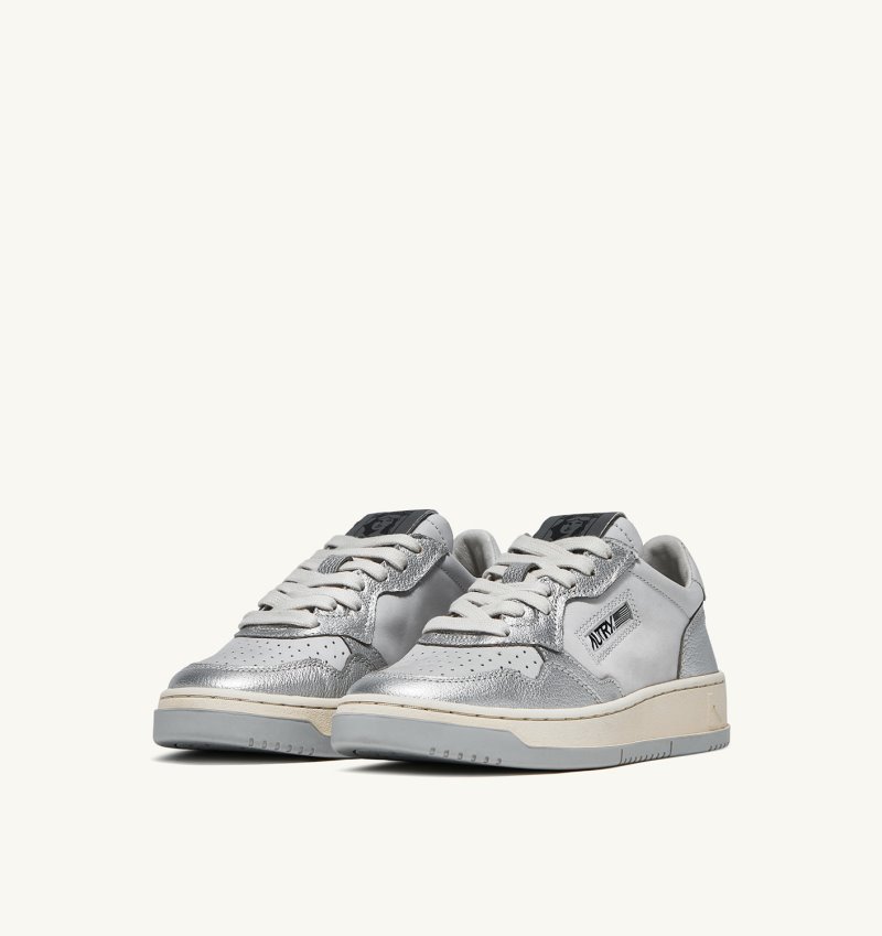 Zapatillas Autry Liberty Open Low Hombre Gris Plateadas | 9NF7YBR