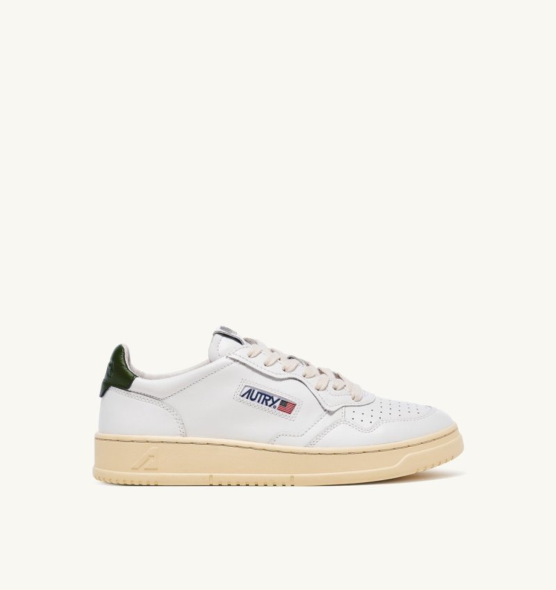 Zapatillas Autry Medalist Low Hombre Blancas Verde | XINJYGO