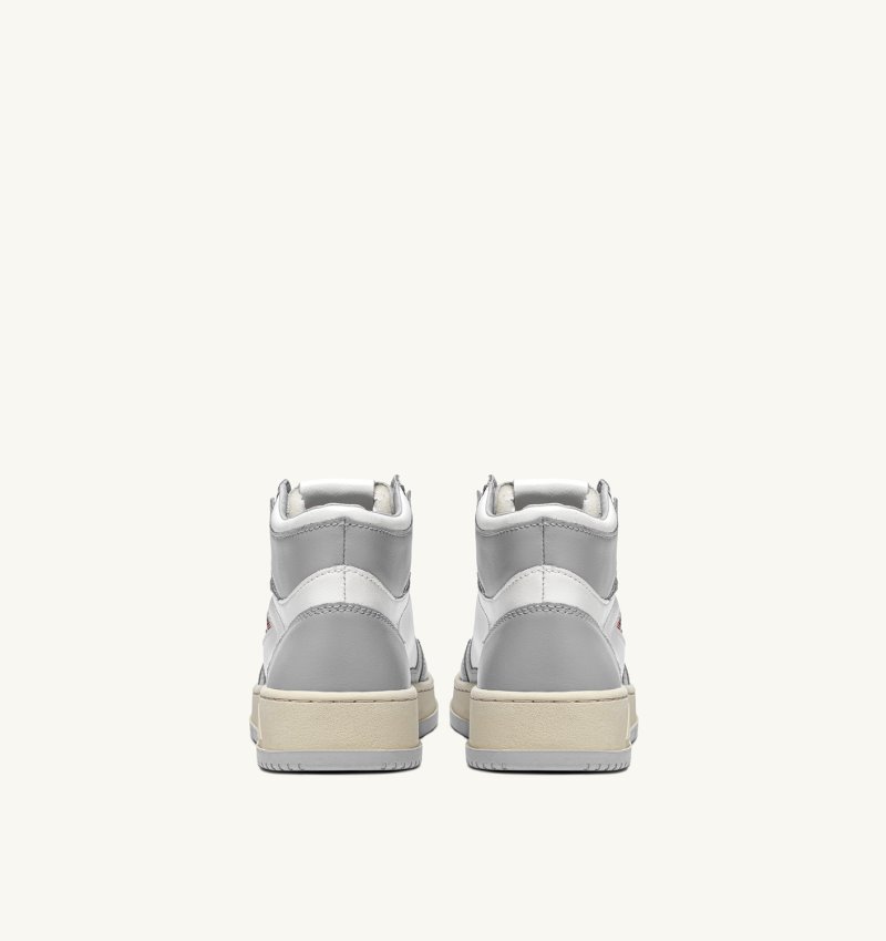 Zapatillas Autry Medalist Low Mujer Blancas Gris | OBHDRGL