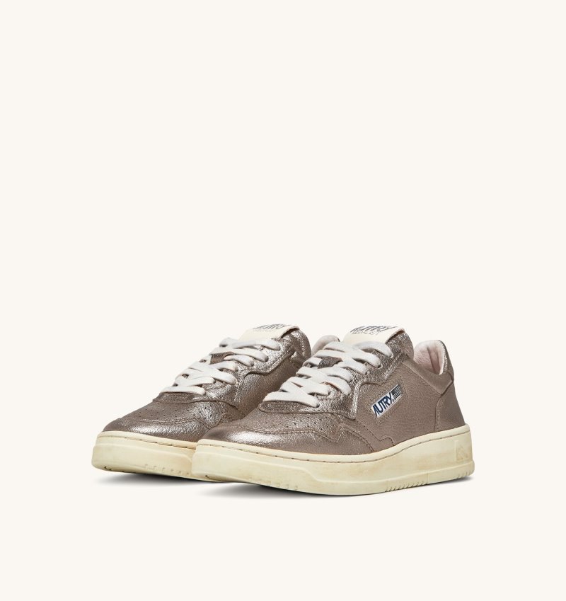 Zapatillas Autry Medalist Low Mujer Cobra Marrones | 5DYLZ6K