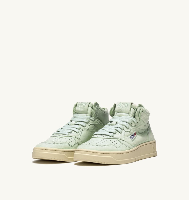 Zapatillas Autry Medalist Mid Mujer Verde | B8C0EJZ